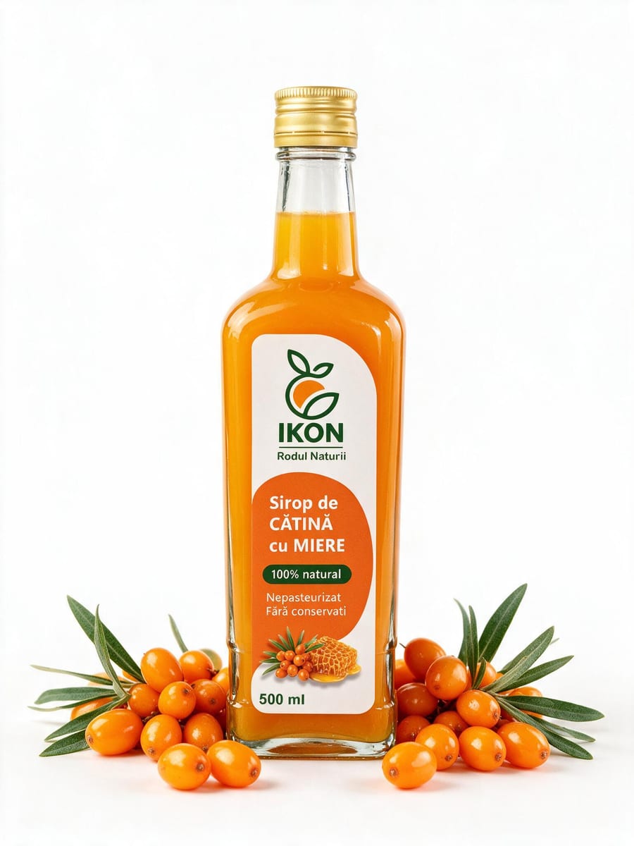 Sirop de Cătină cu Miere 500ml